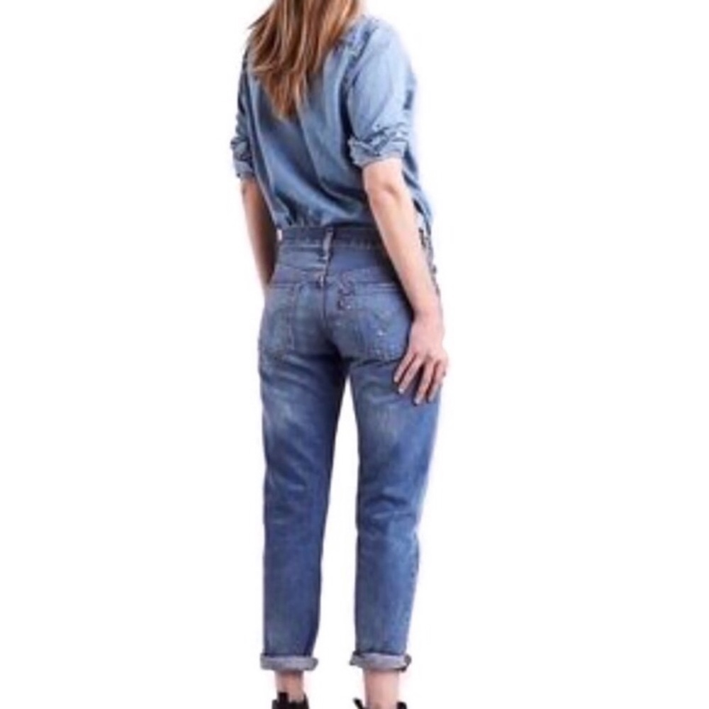 Levi’s 501 TaperJapanese Selvedge Boyfriend Jeans